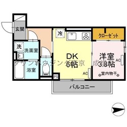 板橋区中台2丁目D-room新築工事の物件間取画像